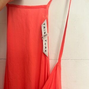 Trina Turk Bright Coral Tank Top